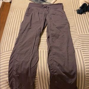 Lululemon dance studio pant in the color moonphase